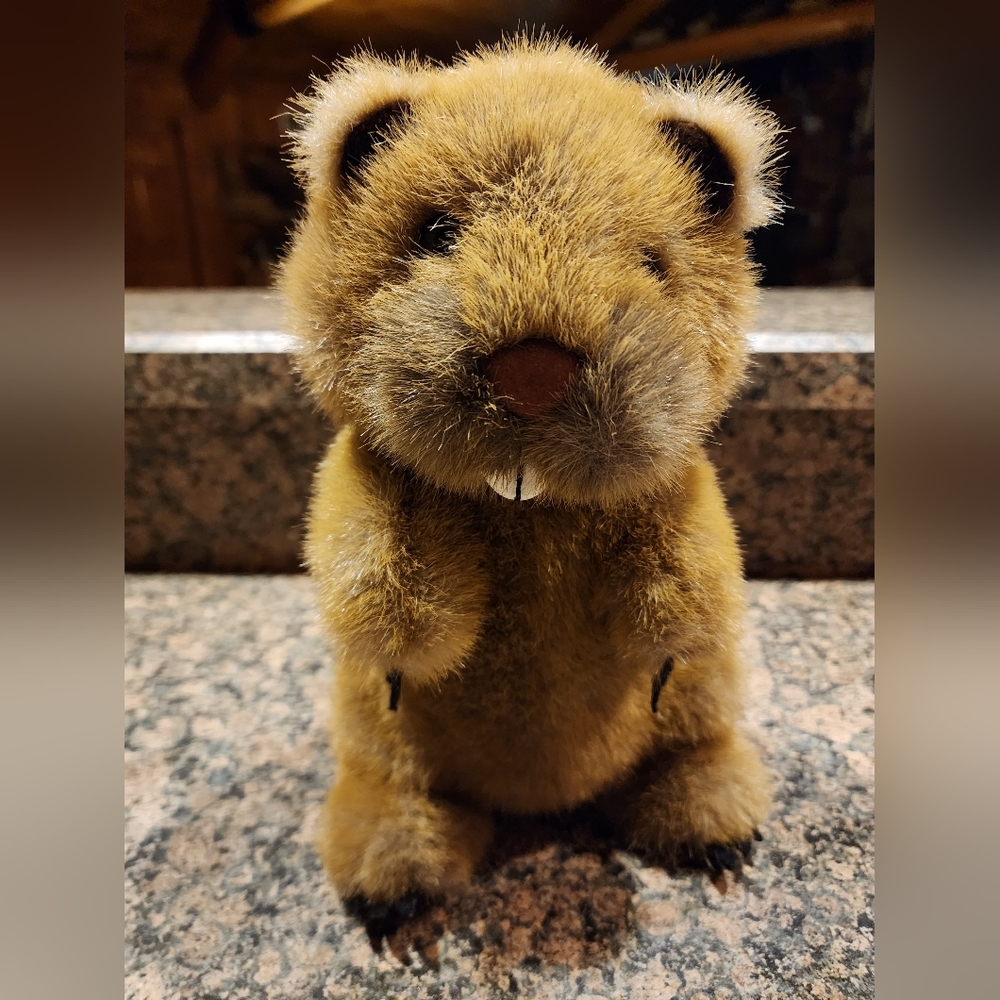 Vintage Julius The Beaver From 24K Polar Puff, Stuffed Animal